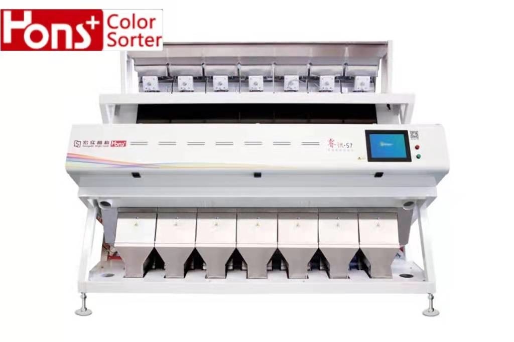 3.0t/H Rice Wheat Color Sorter Machine With 54 Million Pixels CCD Camera