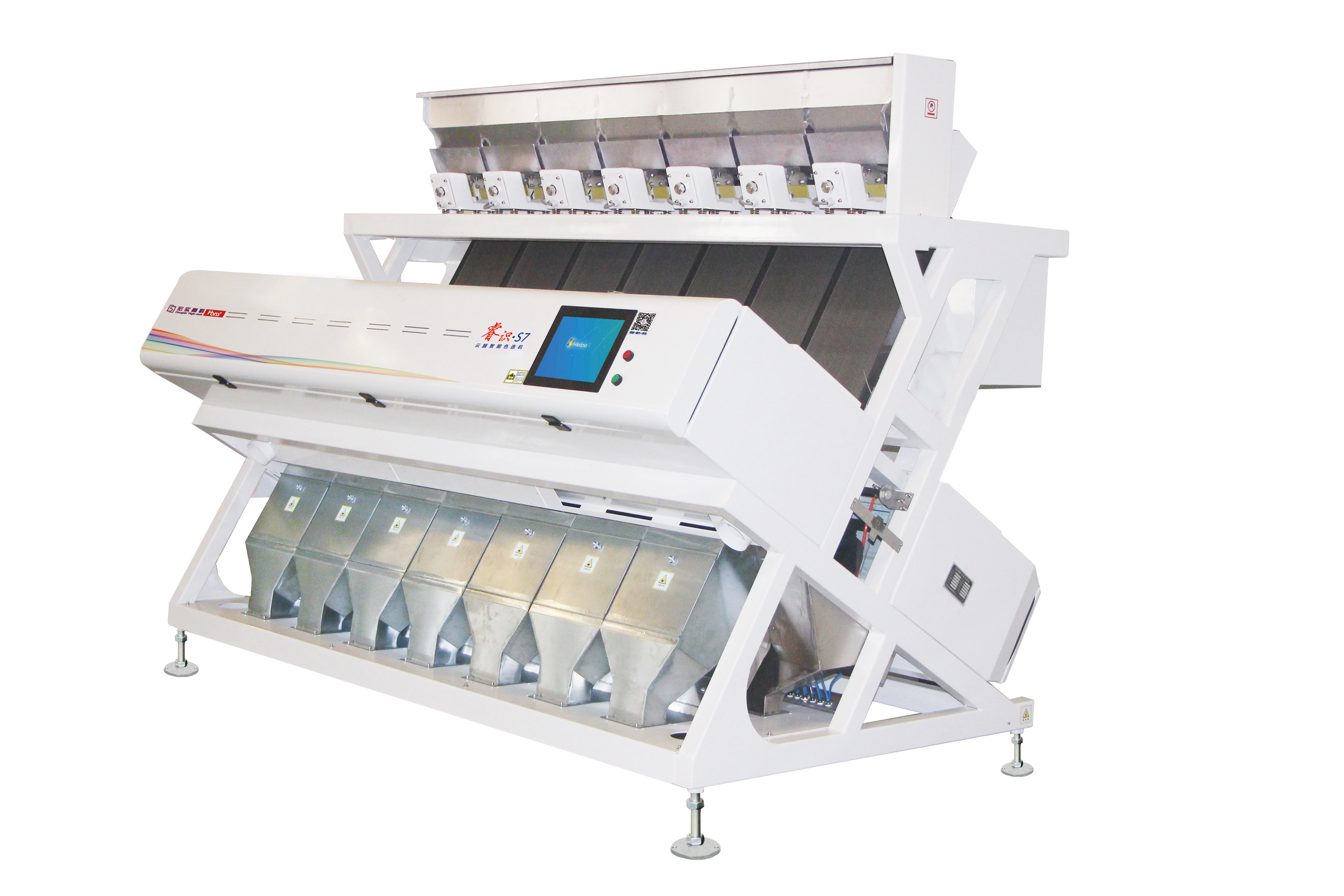 2836*1595*2040 High Capacity Rice Color Sorter New Design Multi