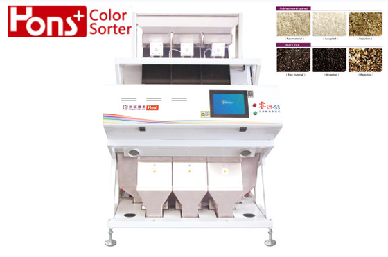 LED CCD Camera Rice Colour Sorter Machine Various Taypes