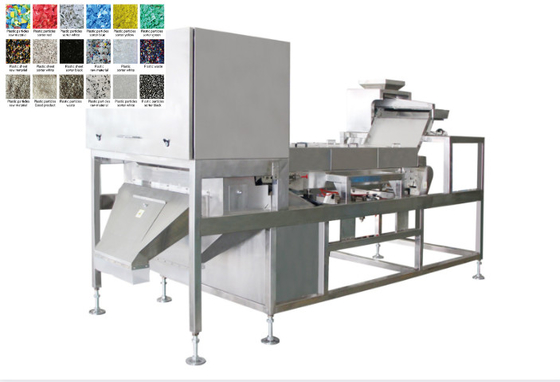 Plastic Pallet Broken Glass CCD Color Sorter Machine Multiple Function