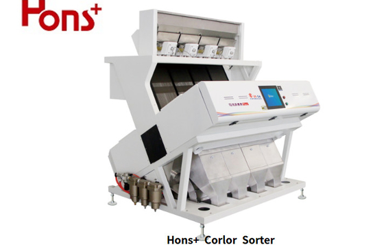 Rice Beans Grain Color Sorter With RGB Camera CCD