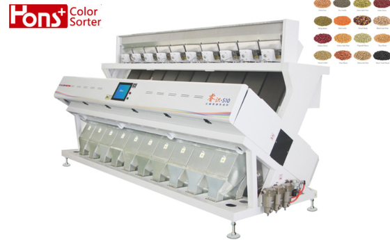 Optical Cassia Seed CCD Camera Color Sorting Machine Multiple Function