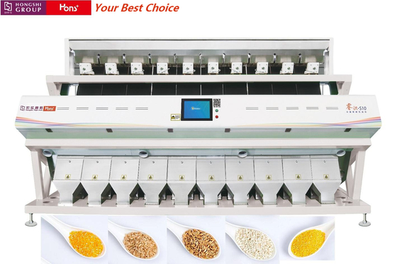 High Intelligence Rice Grain Color Sorter 630 Channels