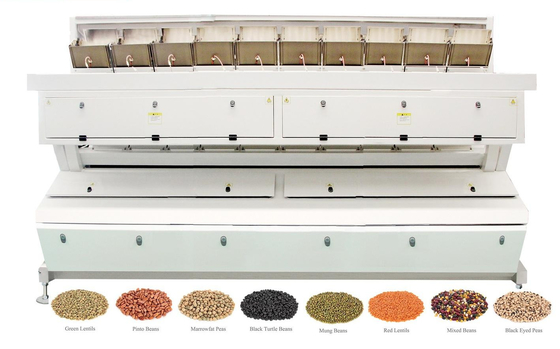 Optical CCD Rice Color Sorter Full Automatic High Cpacity 630 Channels