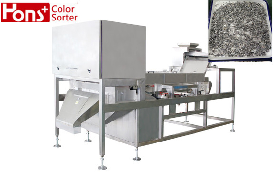 CCD Camera Industrial Plastic / Quartz Sorting Machine Remote Control