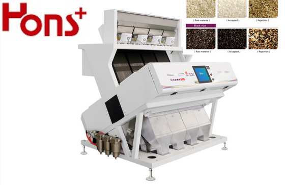 Intelligent CCD Camera Rice Beans Color Sorter Multiple Function