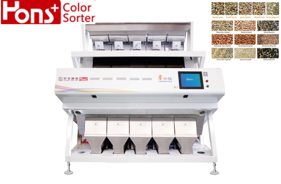 Intelligent CCD Camera Wheat Grain Color Sorter Machine High Sensitivity