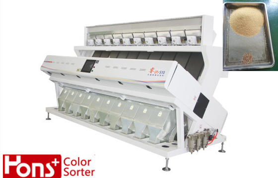 FPGA Quinoa / Grain CCD Color Sorting Machine 6.0T/H