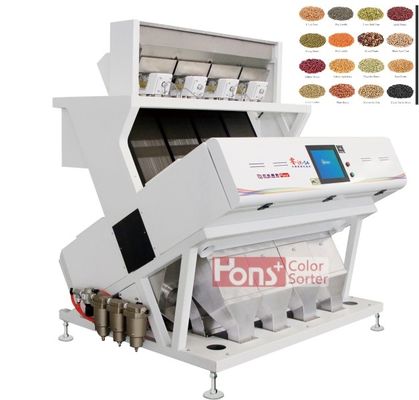 New Design White Coffee Bean Color Sorter Machine  3.0~6.0 Capacity