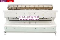 AI Technology CCD Color Sorting Machine 5.5KW Power Used For Color & Shape Seperation