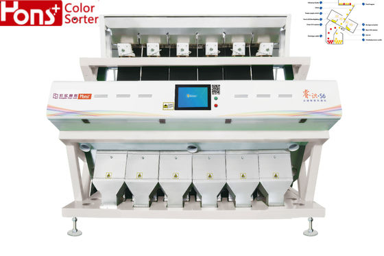 2.0TPH Mung Beans CCD Color Sorter Massive Database  Lower Carryover