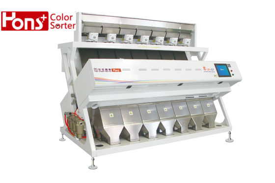 4.0Kw  7 Chutes Rice Color Sorter Machine 0.02mm Resolution