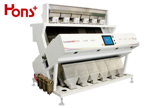 1400kg Electronic Plastic Pallets Color Sorter Machine 0.02mm2 Sensor