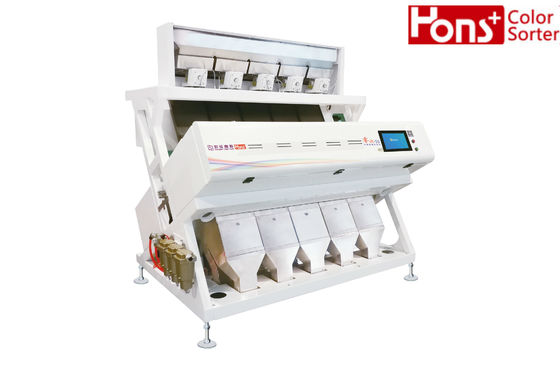 1.6T/H Human Computer Interface 5 Chutes Parboiled Rice Optical Color Sorter