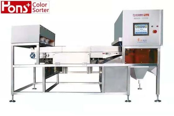 Wide Channel Plastic Ore 400kg/H CCD Color Sorter Intelligent Interface