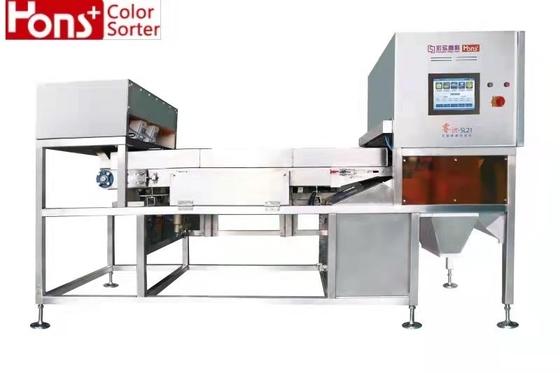 Wide Channel CCD Camera Belt Color Sorter For Plastic Broken Glass