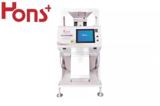 CCD Camera 400kg/H 1 Chute Wheat Electronic Color Sorter Machine