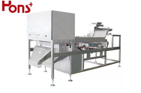 Industrial Wide Channel 500kg/H Plastic Belt CCD Color Sorter