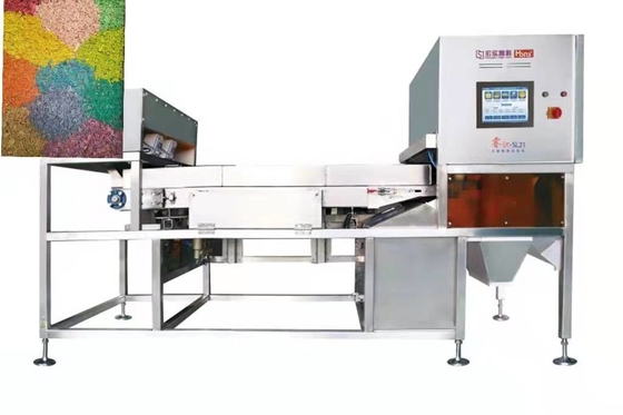 500kg/H Belt Color Sorter Closed Loop Control For Broken Glass