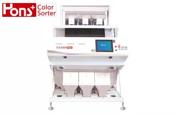 3 Chutes Cashew Nut Color Sorting Machine 189 Channels