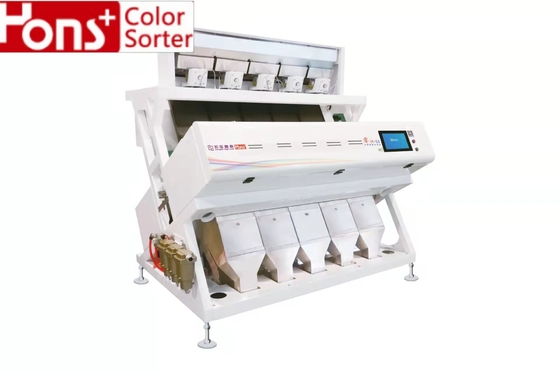 5 Chutes Walnut Cashew Nut Color Sorter 3.0t/H Multiple Function