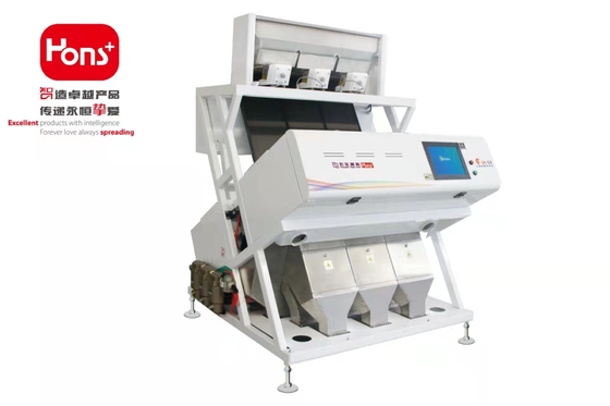 CCD Camera Grain Wheat Color Sorter Machine 1.5t/H