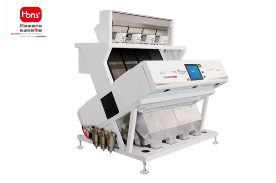 Intelligent CCD Camera Rice Colour Sorter 4 Chutes