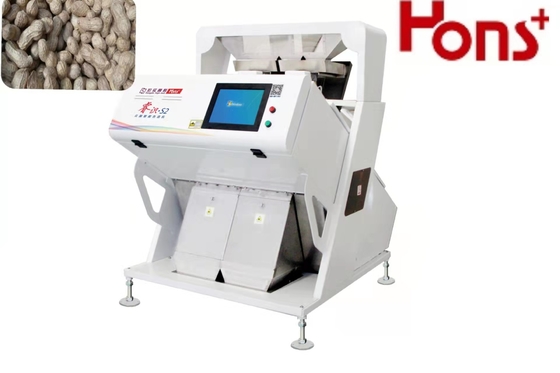 Remote Control Peanut Color Sorter Machine 800kg/H 2 Chutes