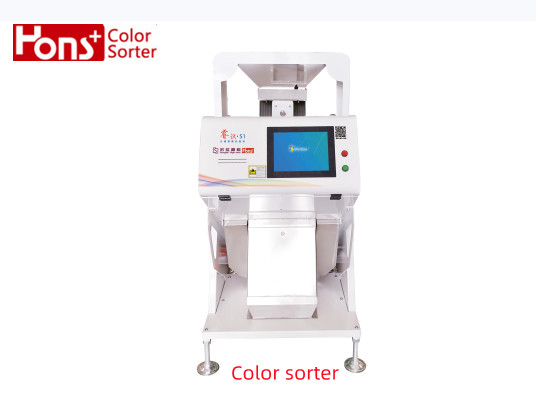 High Frequency CCD Color Sorter 1 Chutes Mini