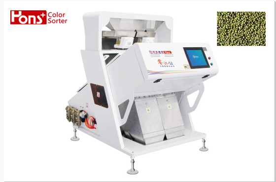 CCD Camera 2 Chutes Optical Color Sorter For Mung Beans