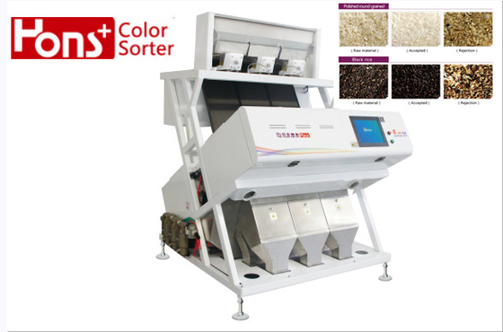 Small Size CCD Color Sorter With Solenoid Ejector Automatically
