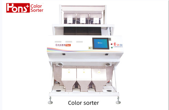 Small Size CCD Color Sorter With Solenoid Ejector Automatically