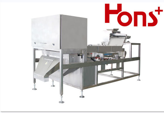 CCD Belt Type Ore / Plastic Color Sorting Machine Auto Computing