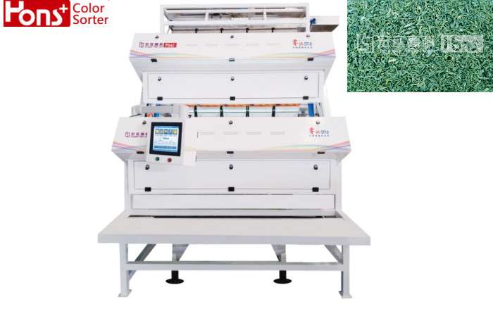 CCD Camera Tea Colour Sorter Machine Removing Impurities CE Certificated