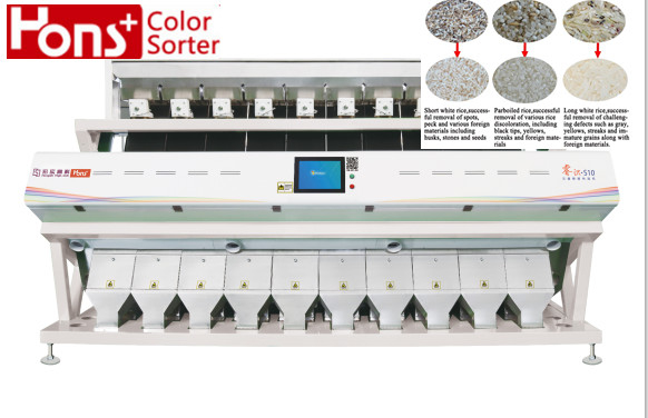 High Capacity RGB Color Sorter 630 Channels For Rice Grain High Efficiency