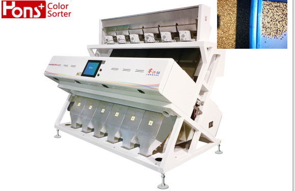 CCD Coffee Beans Colour Sorter Machine 6 Chutes Multiple Function