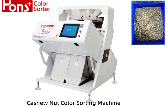 Small CCD Cashew Nut Color Sorter Machine High Accuracy