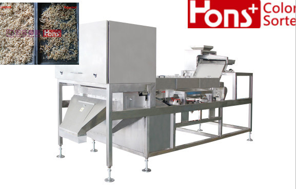 Belt Type Food Grade Ccd Color Sorter For Seaweed Nut Shrimp Separator