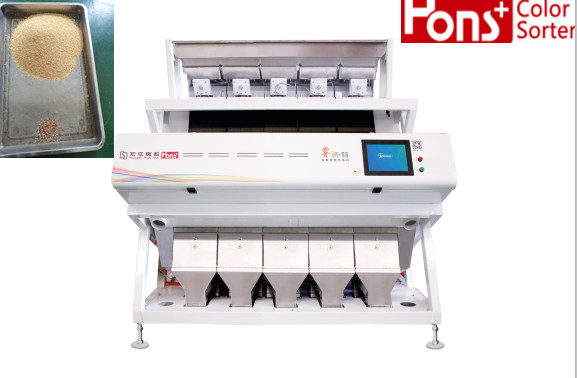 Intelligent Quinoa Grain Color Sorting Machine High Sensitivity