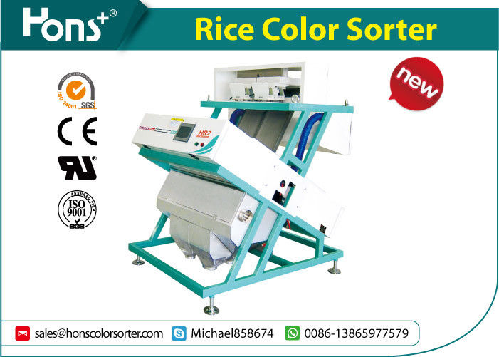 63 Channels Small Color Sorting Equipment With High Resolution Ratio CCD Camera