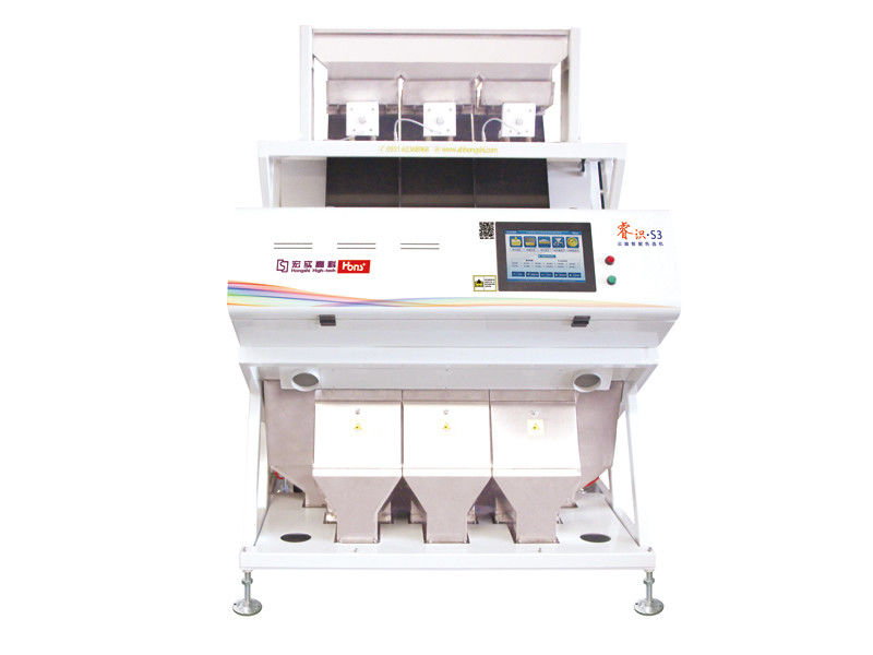 Automatic Recycle CCD Corn Sorting Machine 3 Channels Any Sort Color Sorter
