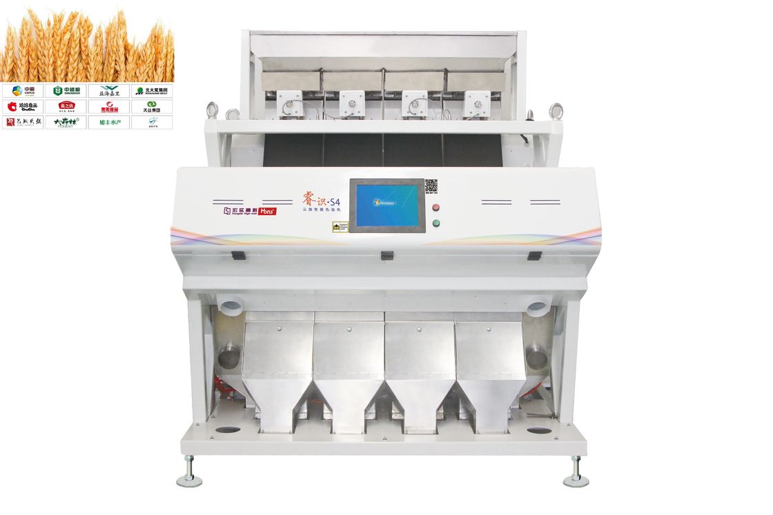 2.6KW Power CCD Color Sorter 0.4 - 1.0T/H Capacity For Wheat Processing