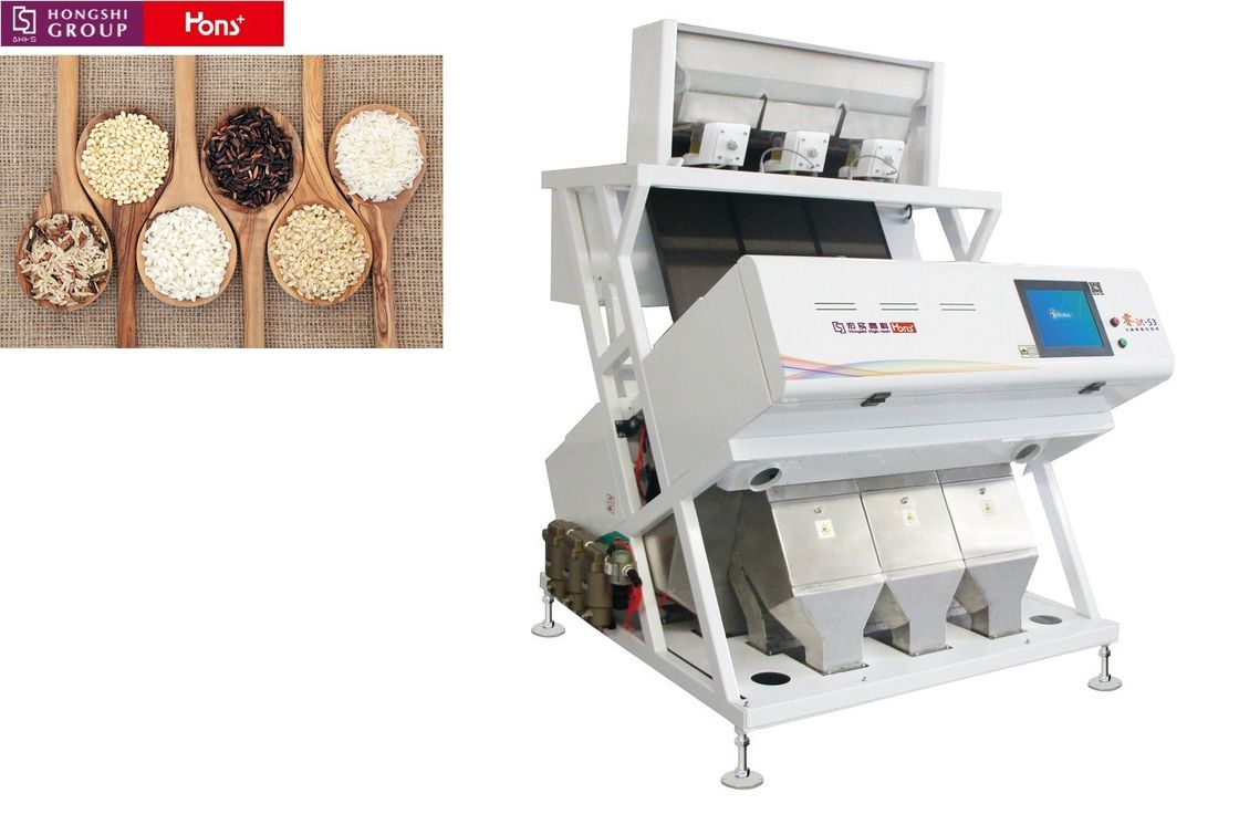 CCD Color Sorter Of 2.4Kw Voltage 220V/50HZ Available For Any Grain