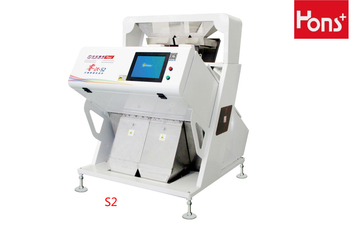 Sesame  200Kgs Per Hour CCD Color Sorter For  Discolored Impurities