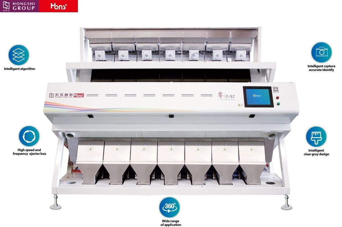 CCD Color Sorter For Any Cereal With Power 4KW And Voltage AC220V 50HZ