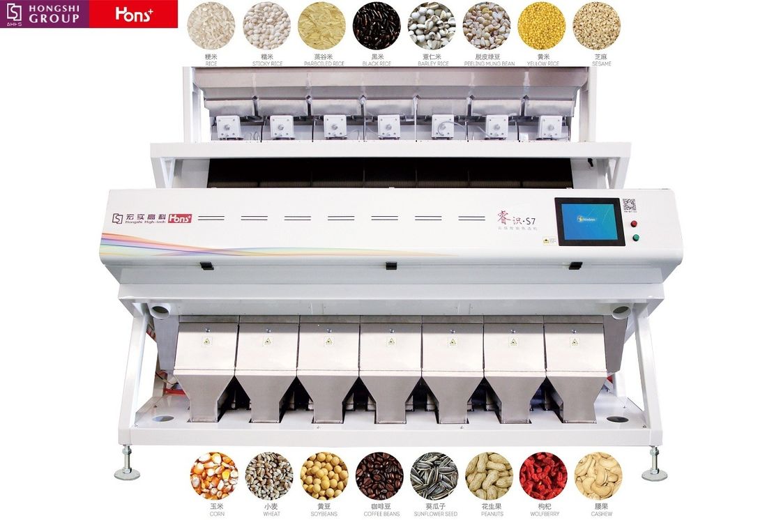 Charge Coupled Device Camera Color Sorter Power 4KW And Voltage AC220V/60HZ