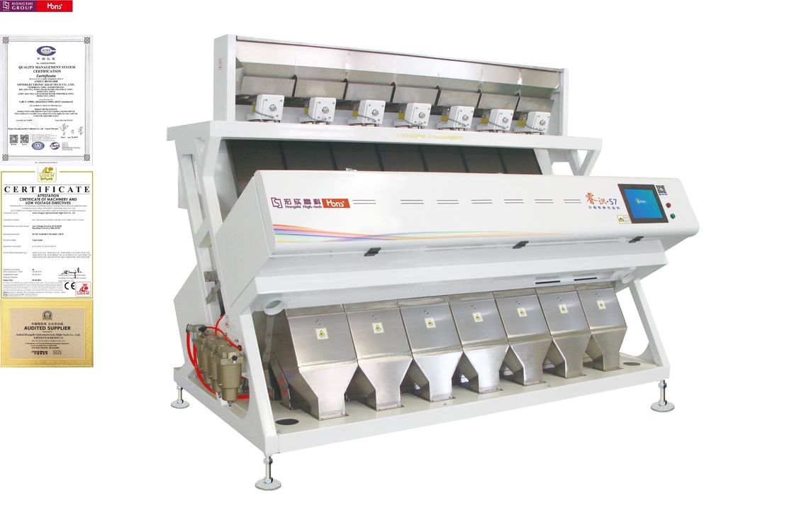 Multi Purpose CCD Food Shape Sorting Machine Of With Power 4KW Voltage AC220V 50HZ