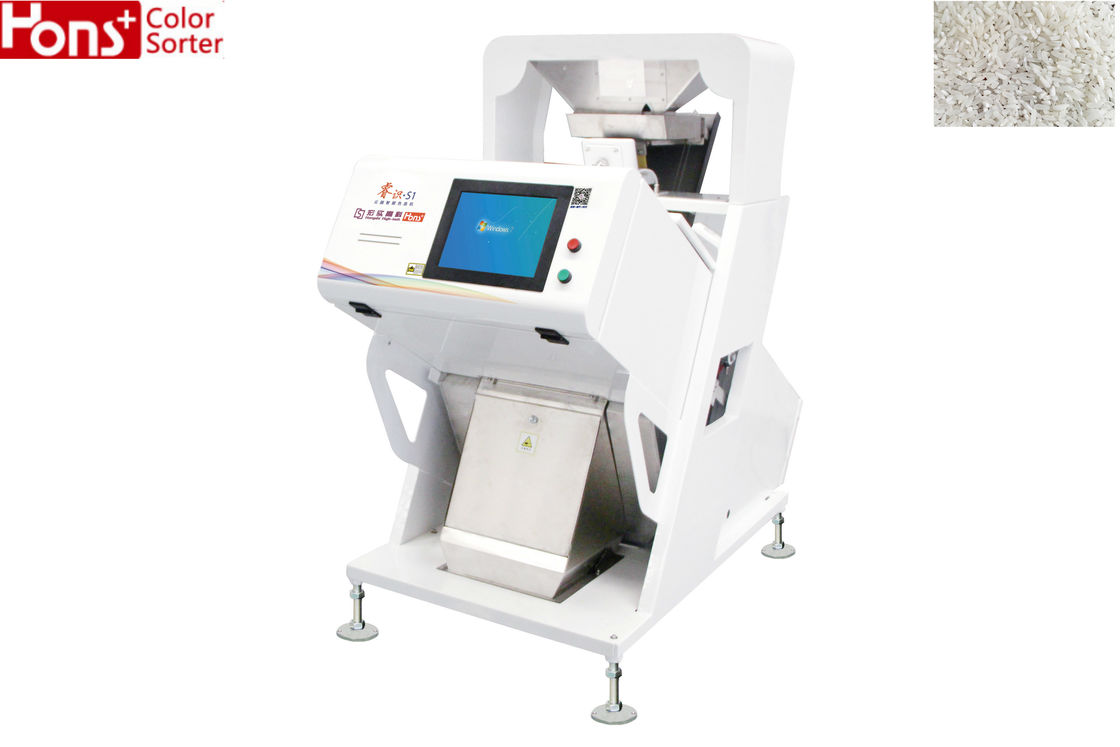 Small Rice Processing Machine Color Sorting Machine for Rice Capacity 0.6~1.5 Tons/Hour
