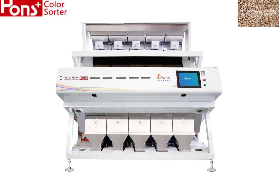 Hons+ Touch Screen Stainless Steel CCD Camera Beans Color Sorter Machine