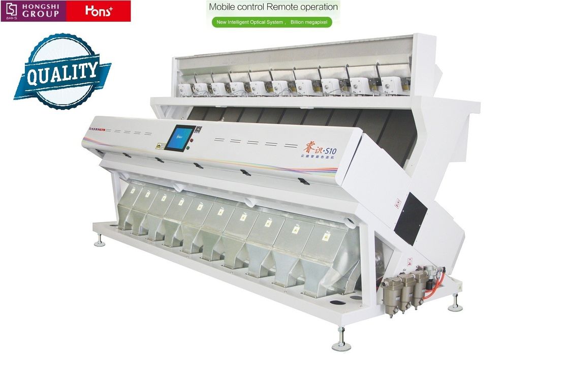 CCD Color Sorting Machine For Maize With Power 5.5KW And Production Capacity 6 Ton